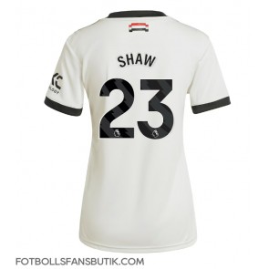 Manchester United Luke Shaw #23 Replika Tredje Tröja Damer 2024-25 Kortärmad